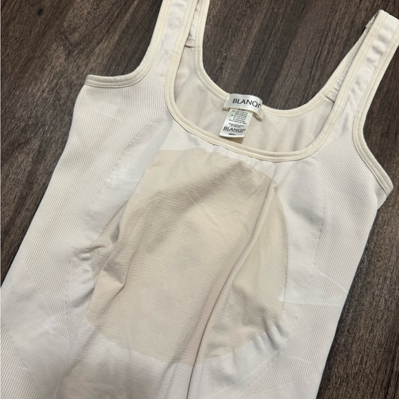 Cream blanqi maternity tank - Picture 3 of 4